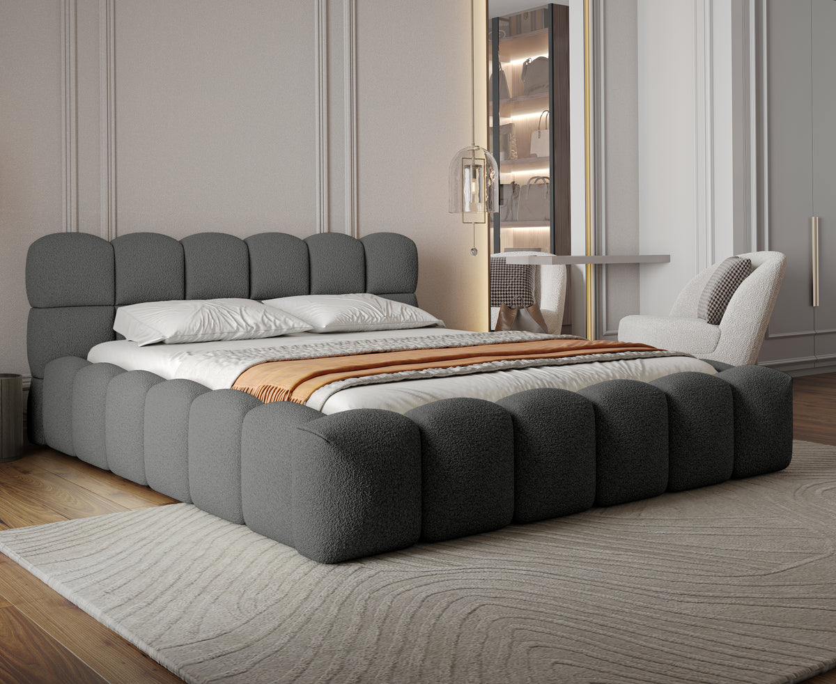 Bett Boston SLIM inkl. Stauraum