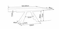 Esstisch Salva 160-240cm