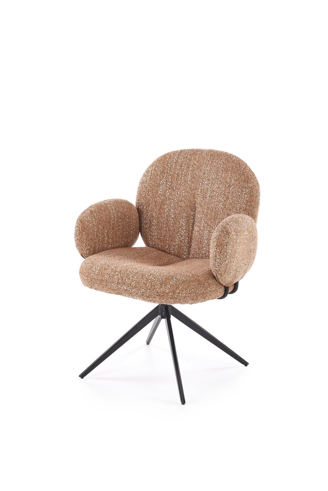 Stuhl Teo Cinnamon drehbar